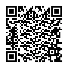 QR-код для номера телефона +12606946656