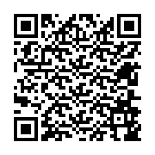 QR-code voor telefoonnummer +12606946743