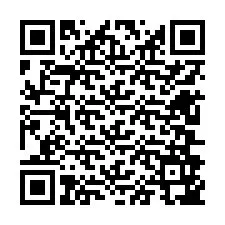 QR-код для номера телефона +12606947676