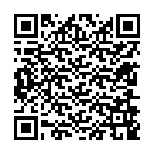 QR Code สำหรับหมายเลขโทรศัพท์ +12606949189