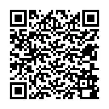 QR-koodi puhelinnumerolle +12606980903