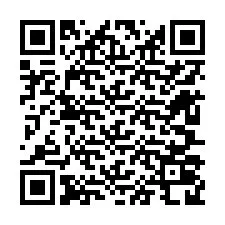 Kod QR dla numeru telefonu +12607028331