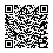 QR-code voor telefoonnummer +12607030011