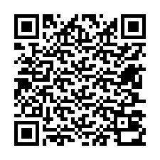 Kode QR untuk nomor Telepon +12607030067