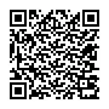 QR-code voor telefoonnummer +12607031079