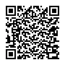 QR-код для номера телефона +12607032058