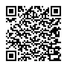 QR-код для номера телефона +12607032082