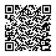 QR-koodi puhelinnumerolle +12607032145