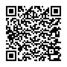 QR-code voor telefoonnummer +12607032680