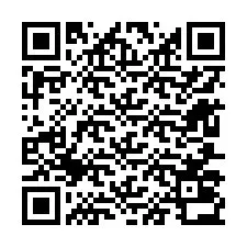 QR Code pour le numéro de téléphone +12607032785