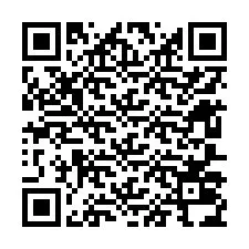 Código QR para número de telefone +12607034710