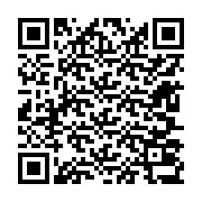 Codice QR per il numero di telefono +12607037335