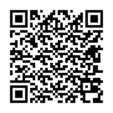 QR kód a telefonszámhoz +12607038456