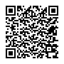 Kode QR untuk nomor Telepon +12607038457