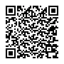 QR-Code für Telefonnummer +12607038458