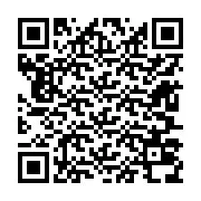 QR kód a telefonszámhoz +12607038535