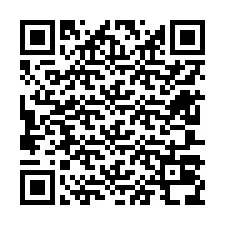 QR kód a telefonszámhoz +12607038809