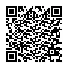 Codice QR per il numero di telefono +12607039574