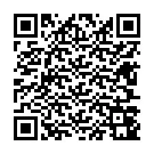 Kod QR dla numeru telefonu +12607041422