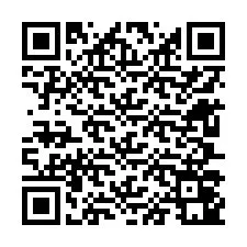 Codice QR per il numero di telefono +12607041664