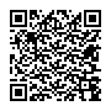 Codice QR per il numero di telefono +12607044027