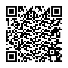 Código QR para número de telefone +12607044685