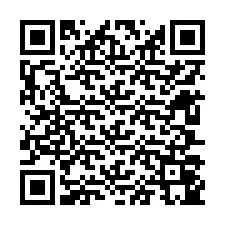 QR kód a telefonszámhoz +12607045260