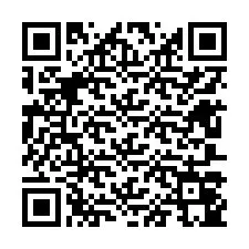 QR-koodi puhelinnumerolle +12607045412