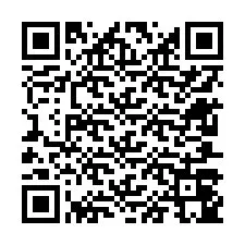 QR код за телефонен номер +12607045888