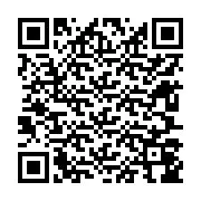 Kode QR untuk nomor Telepon +12607046120