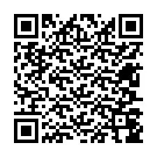 QR-code voor telefoonnummer +12607046173