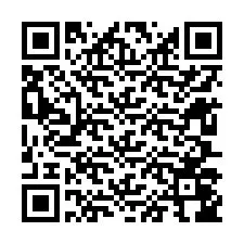 QR код за телефонен номер +12607046760