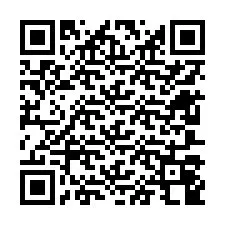 QR Code pour le numéro de téléphone +12607048018