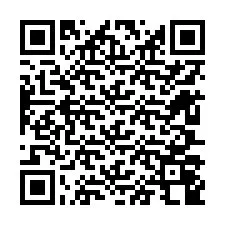 Kode QR untuk nomor Telepon +12607048361