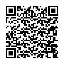 QR-code voor telefoonnummer +12607048950