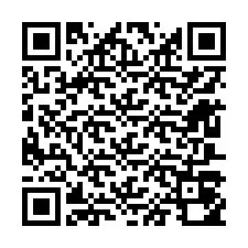 QR kód a telefonszámhoz +12607050855