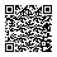 QR-код для номера телефона +12607052016