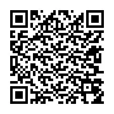 QR-code voor telefoonnummer +12607054434