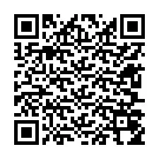 QR-Code für Telefonnummer +12607054634