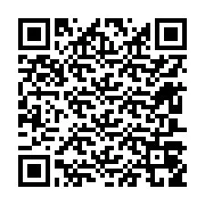 QR Code สำหรับหมายเลขโทรศัพท์ +12607059851