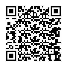 Codice QR per il numero di telefono +12607064916