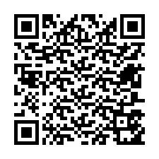 Codice QR per il numero di telefono +12607551047