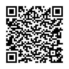 QR Code pour le numéro de téléphone +12607551048