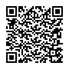 QR-код для номера телефона +12607551050