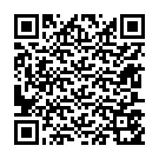 QR-koodi puhelinnumerolle +12607551145