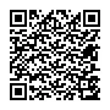 Código QR para número de teléfono +12607553147