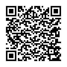 QR-code voor telefoonnummer +12607553644