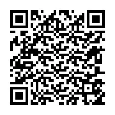 QR-код для номера телефона +12607555111