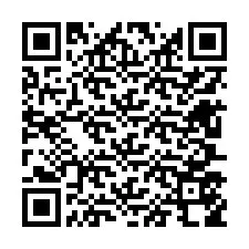 QR-kood telefoninumbri jaoks +12607558366