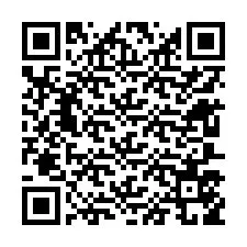 QR kód a telefonszámhoz +12607559544